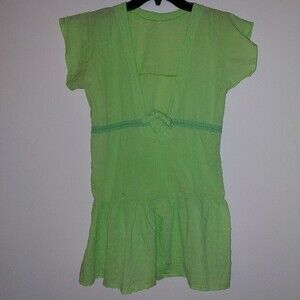 Women's Neon Green Swimsuit Cover Up  Size M